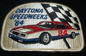 2 VINTAGE 1984 Daytona Speedweek Patch 3" x 4" VERY NICE PATCH VERY RARE - Picture 1 of 2