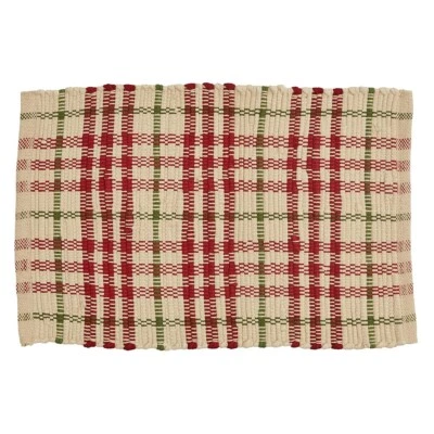 Christmas Memories Chindi rectangular PLACEMATS, SET OF 4, NEW, Free shipping! - Image 1 of 2