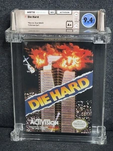 NES Nintendo DIE HARD New WATA 9.4 A+ Factory Sealed Bruce Willis Movie RARE - Picture 1 of 2