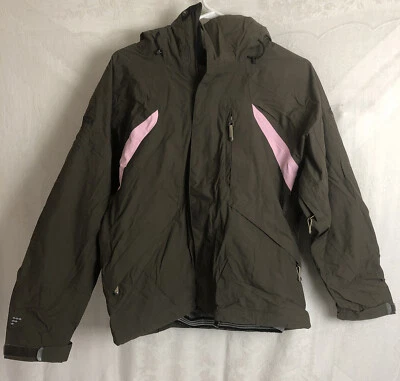 Bonfire Fusion Series, Chaqueta de Snowboard/Esquí Polara con Capucha Marrón/Rosa, Talla S Foto 1 de 4