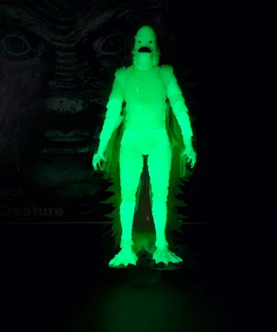 SDCC 2023 NECA Creature From The Black Lagoon Glows In The Dark Exclusive GITD Cover
