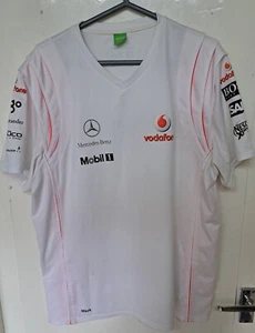 Vodafone Mclaren Mercedes T-Shirt von Boss - Größe XXL siehe Beschreibung & Fotos - Bild 1 von 6