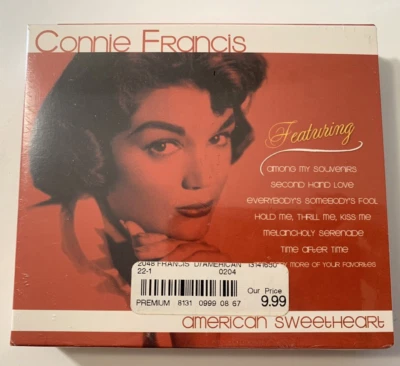 CONNIE FRANCIS SEALED 2-cd box set American Sweetheart - Image 1 of 4