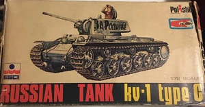 e - ESCI - 1/72 - 8037 - RUSSIAN TANK KV-1 TYPE C (kit non completo) - Picture 1 of 7