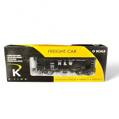 K-LINE – K725-1811 N&W Operating Coal Car with Hopper Coal Load - Image 1 of 4