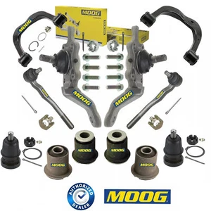 12PCS Front Ball Joint & Control Arm & Tie Rod Set Moog For 96-02 Toyota 4Runner - Picture 1 of 12