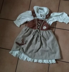 Mädchen Kleid mit Bluse Gr. 86 - Bild 1 von 5