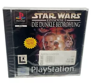 Star Wars Episode 1 Die Dunkle Bedrohung PS1 Playstation 1 NEU Sealed Sammeln - Bild 1 von 8
