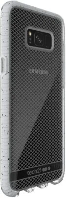 Funda Tech21 Samsung Galaxy S8+ Plus - EvoCheck Active Protective - Transparente y Gris Foto 1 de 3
