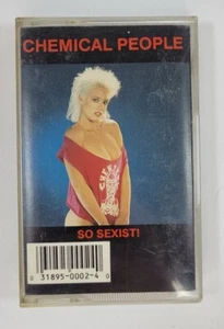 Chemical People So Sexist! Cassette Tape - 1988 Cruz Records  - Foto 1 di 3