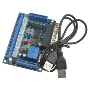 CNC MACH3 5 Axis Interface Breakout Board For Stepper Motor Driver CNC Mill - Picture 1 of 10