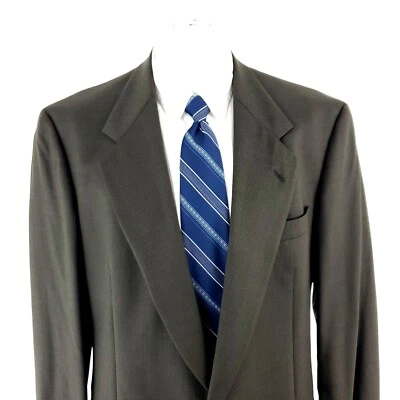 Blazer Hart Schaffner Marx Lana Suave A Medida 2 Botones 42L Cuadros Verdes Foto 1 de 4