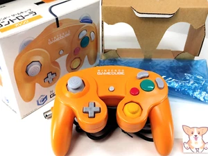 Nintendo GameCube Controller Official Orange GC Game Cube w/Box Japan - Picture 1 of 20
