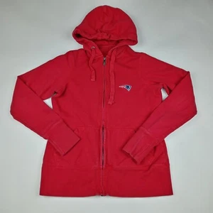 ANTIGUA New England Patriots Hoodie Sweatshirt NFL Football Women's Small Zip Up - Picture 1 of 11