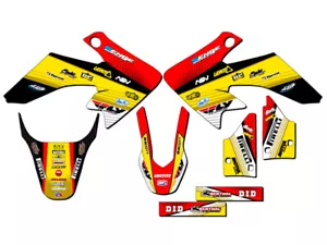 2013-2023 CRF 50 RICOCHET Yellow Senge Graphics Kit Compatible with Honda - Foto 1 di 4
