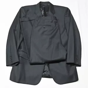Ermenegildo Zegna Trofeo 42R 32x28 Gray 100% Wool Mens Coat Jacket Pants Suit - Picture 1 of 12
