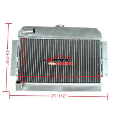 Radiador todo aluminio para 1968-1975 MG MGB GT Roadster MT 1969 1970 relleno superior Foto 1 de 4