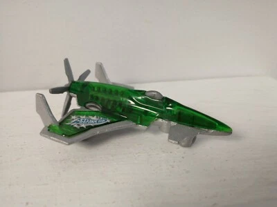 Hot Wheels 2010 Poison Arrow Propeller Plane Metalflake Silver HW Racing Rigs - Image 1 of 4