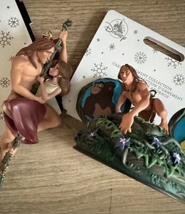 D23 2024 Disney Parks Tarzan 25th Ear Hat Ornament & Sketchbook Jane Porter SET - Picture 1 of 5