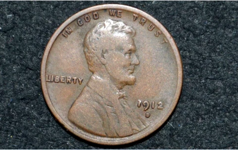 1912-D Lincoln Cent ** FINE+ ** FREE SHIPPING Cover