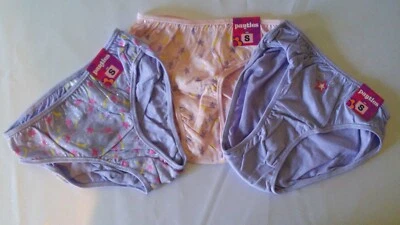 Greendog 女孩 3pr 内裤,尺寸 6/7 — 第 1/4 张图片