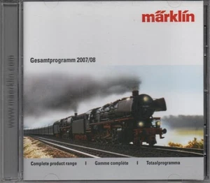 1 x CD ROM-MÄRKLIN: Gesamtprogramm 2007 / 2008-Modellbahn #17190 - Bild 1 von 2