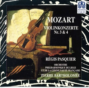 MOZART Régis PASQUIER Violin Concertos N°3 & 4 BARTHOLOMÉE [CD] Valois V 4778  - Imagen 1 de 3