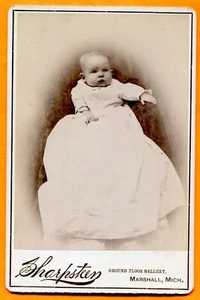 Marshall, MI, Portrait of a Baby, by Sharpsteen, circa 1890s - Picture 1 of 2