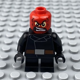 LEGO Red Skull Minifigure Short Legs Marvel Avengers sh251 76065