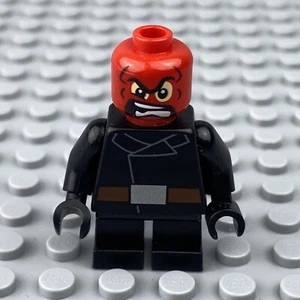 LEGO Red Skull Minifigure Short Legs Marvel Avengers sh251 76065 - Picture 1 of 5