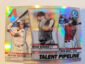Arizona Diamondbacks 2020 Bowman Chrome Talent Pipeline Refractor - Picture 1 of 1