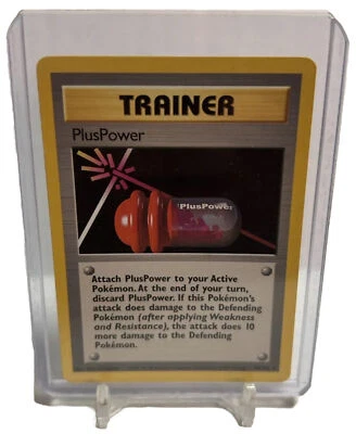1999 PlusPower 84/102 Base Set Uncommon Wizards WOTC Original Pokemon Card NM - Image 1 of 2