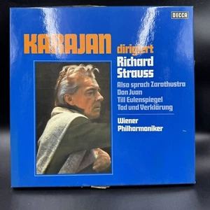 D296 Karajan conducts R. Strauss VPO 2LP DECCA DK 11554/1-2 Stereo Vinyl Record - Picture 1 of 6