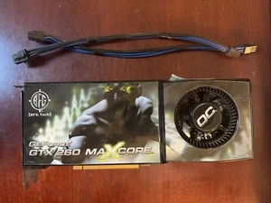 NVIDIA GeForce GTX 260 OC MAXCORE 55 896MB GDDR3 PCI Express 2.0 Graphic Card - Picture 1 of 5