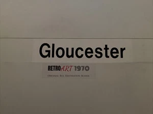 British Rail Train Blind 3/225 20"" - Estación - Gloucester - Imagen 1 de 12