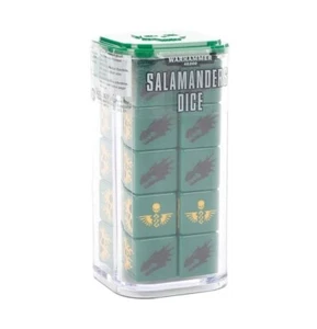 *Salamanders Dice Set Games Workshop Dice - Warhammer 40k - OOP - Picture 1 of 1