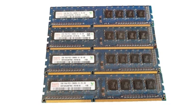 4 x Hynix HMT325U6BFR8C-H9 PC3-10600U-9-10-A0 2GB Memory RAM (8GB Total) - Image 1 of 4