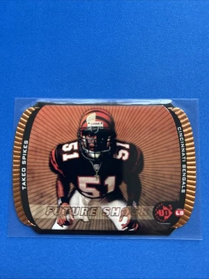 1998 Upper Deck UD3 - Future Shock Takeo Spikes #11 Die-Cut /2000 (RC) - Image 1 of 3