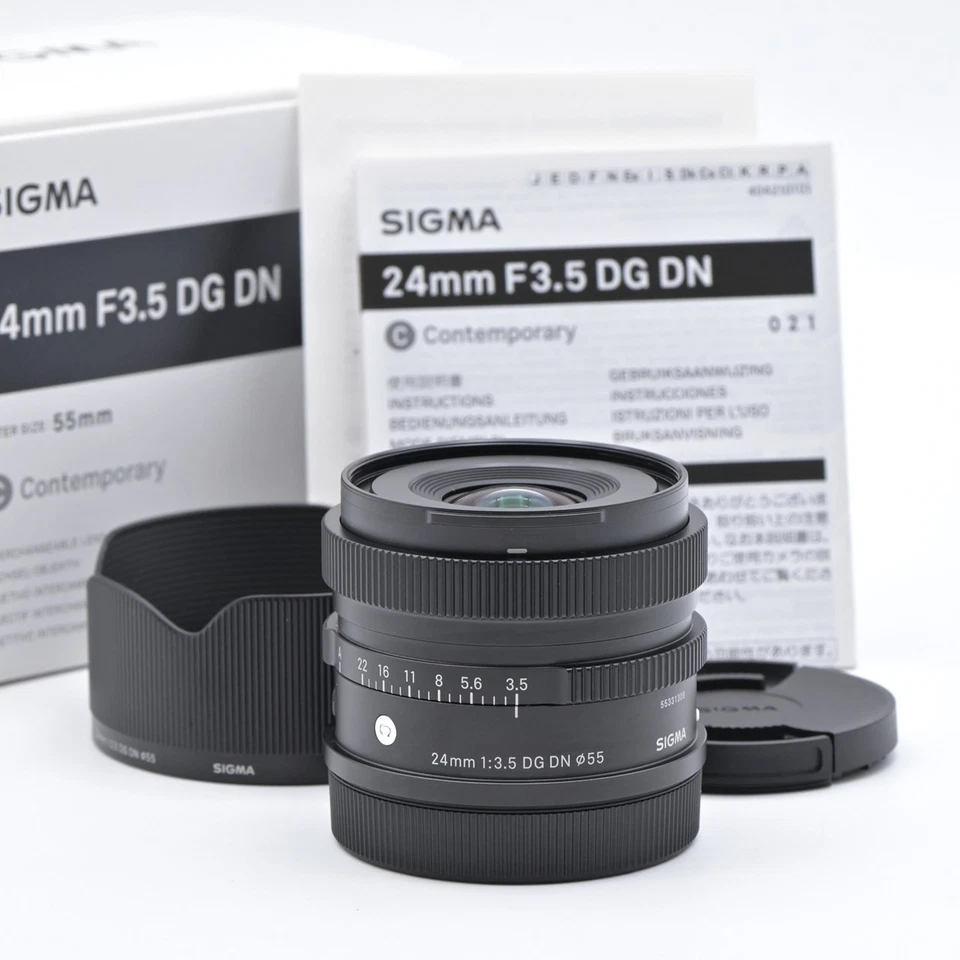 SIGMA 24mm F/3.5 DG DN Contemporary for L mount Lens [Top Mint] #11126Y - Image 1 of 4