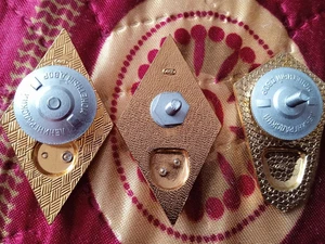 Soviet badges. Educational institutions of the USSR. - Picture 1 of 3