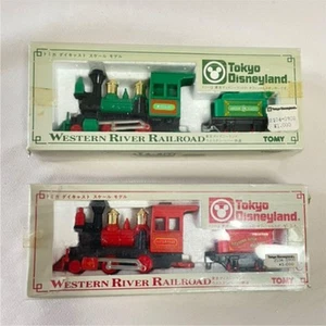 Tomica Tokyo Disneyland Western River Railroad Set of 2 - Picture 1 of 8