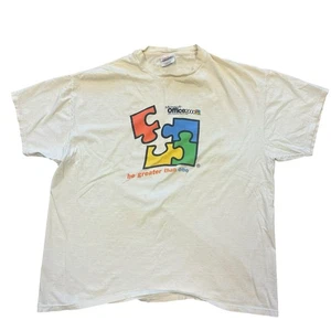 Vintage 1999 Brandneu Microsoft Office 2000 Offizielles Launch Party Shirt - Bild 1 von 12