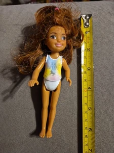 Barbie Doll Club Chelsea Girl I Believe in Unicorns 5" Brown Hair Mattel 2016 - Picture 1 of 9