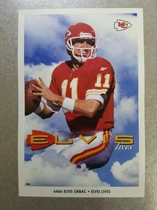 Elvis Grbac #6466 Elvis Lives Kansas City Chiefs NFL MINI POSTER - Picture 1 of 1