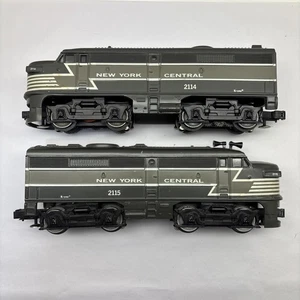 K-LINE 027 NYC New York Central. UNIDADES DOBLES "A". Maniquí 2114 Powered y 2115 - Imagen 1 de 6