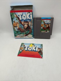 Toki NES (Nintendo Entertainment System, 1991) AUTHENTIC With Box