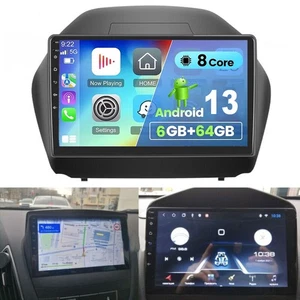 For 2010-2015 Hyundai Tucson 2 ix35 Android 13 6+64G Car Stereo Radio Carplay - Bild 1 von 14