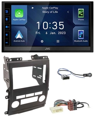 JVC DAB Bluetooth MP3 USB 2DIN Autoradio für Nissan Xterra 2009-2011 - Bild 1 von 4