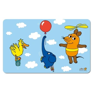 Logoshirt®️ Sendung mit der Maus | Maus, Elefant & Ente fliegen | Schneidebrett - Bild 1 von 2