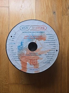 Van Damme 268-001C 100m Reel – Pro Audio Mic Cable XKE 1 Pair OFC – Black - Picture 1 of 5